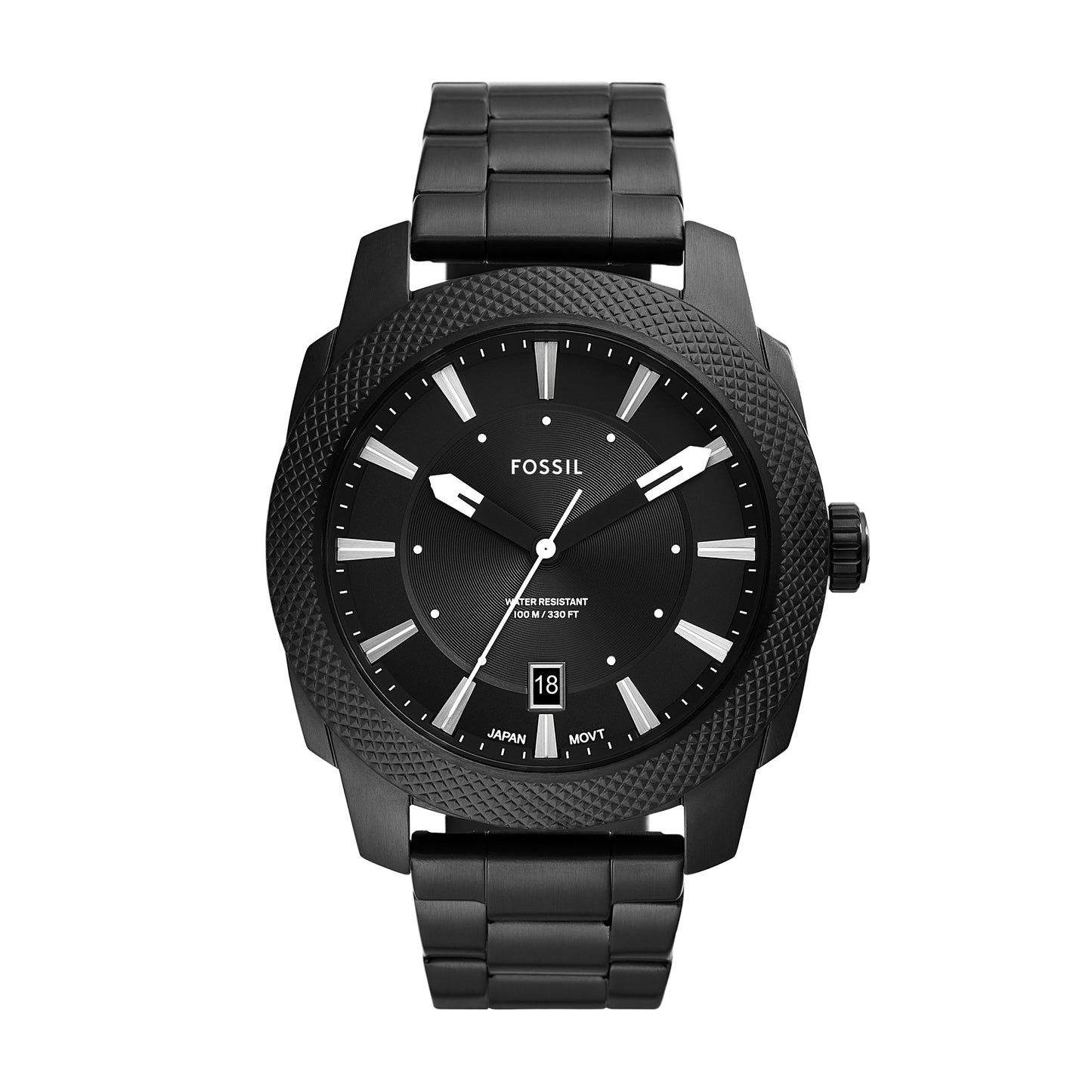 Reloj Análogo Machine Casual Negro de Hombre