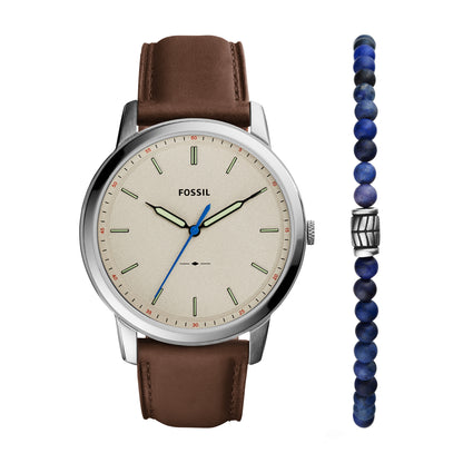 Reloj Análogo Minimalist Casual Chocolate de Hombre