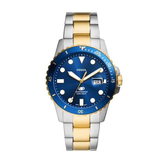 Reloj Análogo Blue Dive Sport Plateado de Hombre