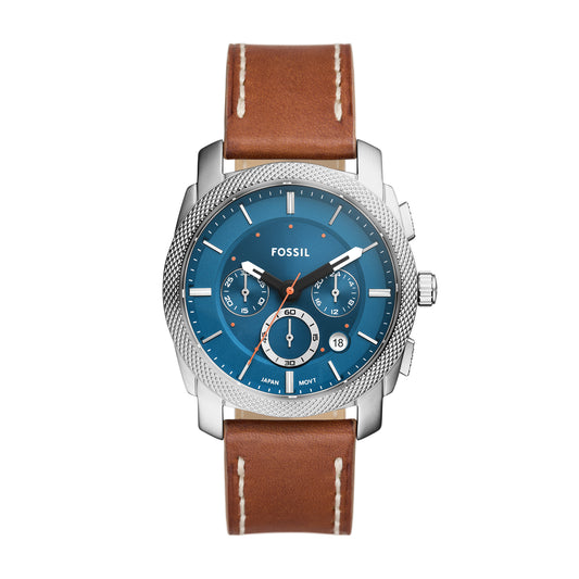 Reloj Análogo Machine Gunmetal Casual Chocolate de Hombre