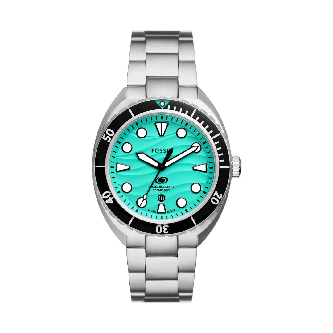 Reloj Análogo Sport Plateado de Hombre