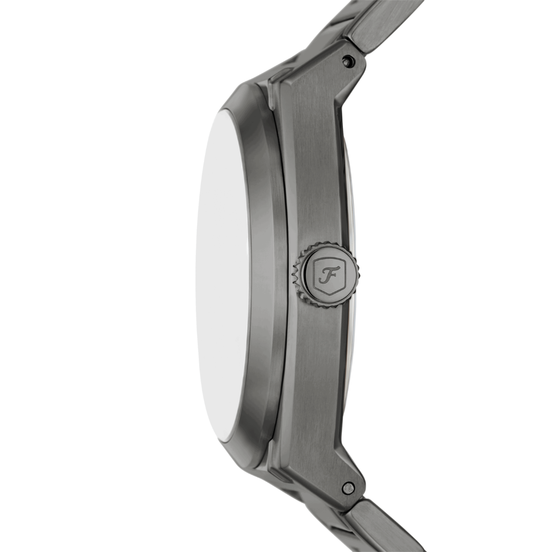 Reloj Análogo Ejecutivo Gris de Hombre