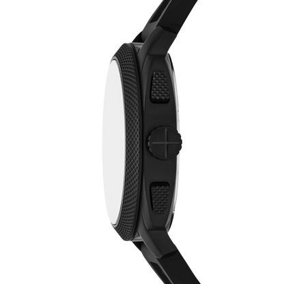 Reloj Análogo con Cronógrafo Casual Negro de Hombre