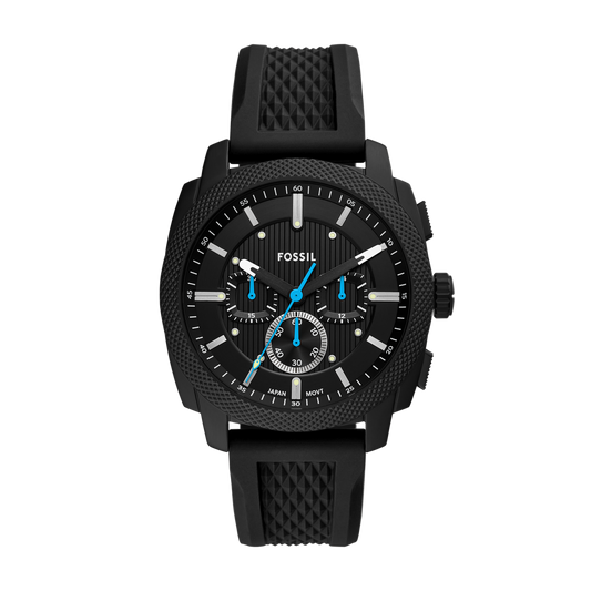 Reloj Análogo con Cronógrafo Casual Negro de Hombre