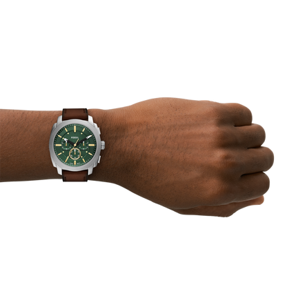 Reloj Análogo con Cronógrafo Casual Chocolate de Hombre