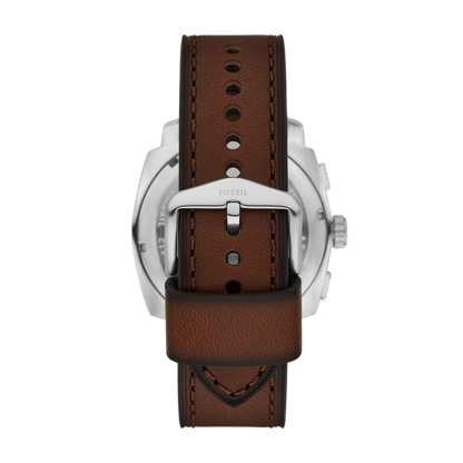 Reloj Análogo con Cronógrafo Casual Chocolate de Hombre