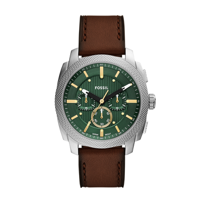 Reloj Análogo con Cronógrafo Casual Chocolate de Hombre