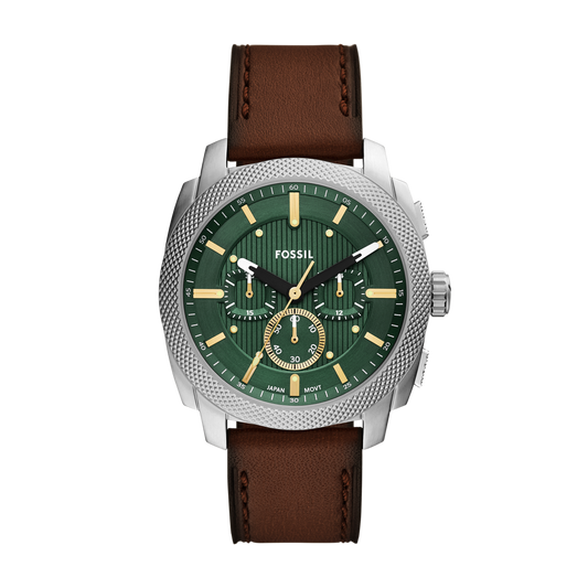 Reloj Análogo con Cronógrafo Casual Chocolate de Hombre