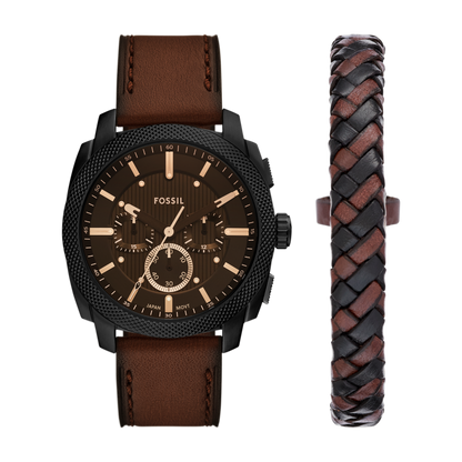 Reloj Análogo Casual Chocolate Casual de Hombre