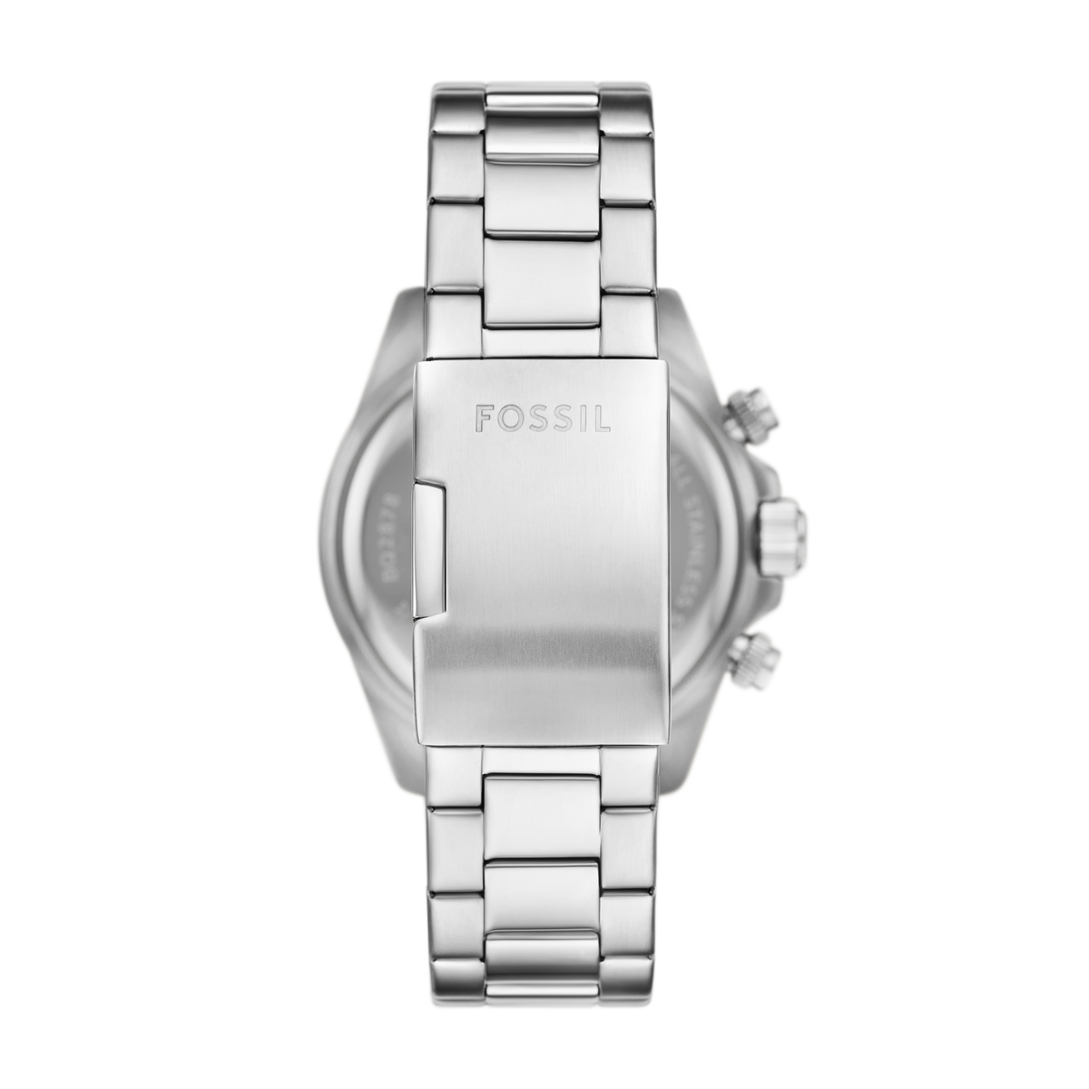 Reloj Análogo Multifunción De Hombre Fossil Autocross Verde Y Plateado