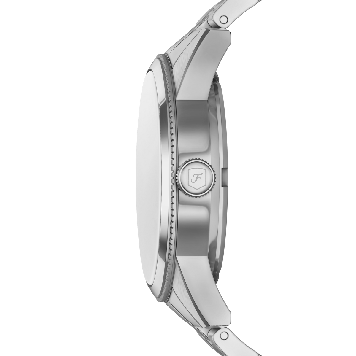 Reloj Análogo Multifunción De Hombre Fossil Pearson Azul Y Plateado