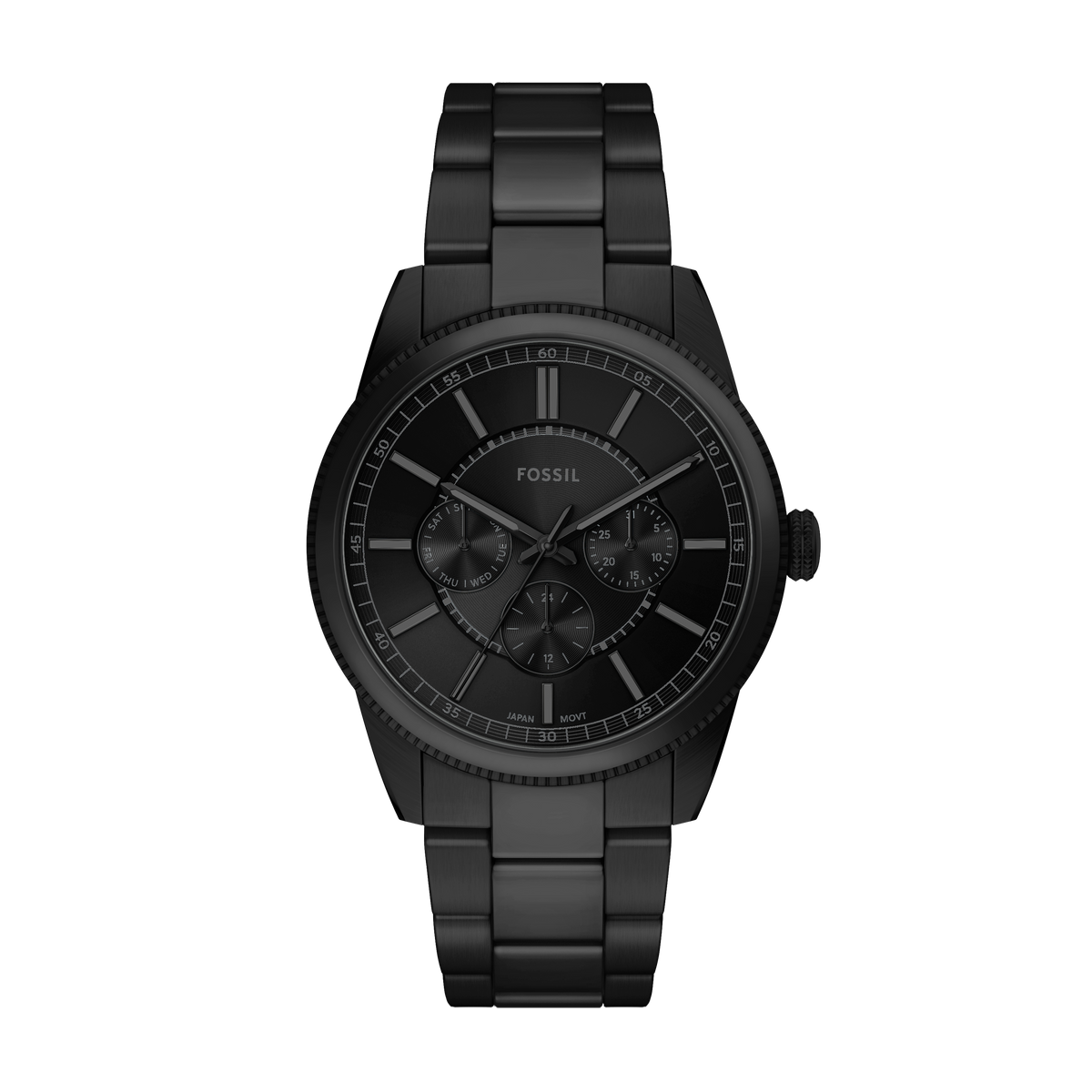Reloj Análogo Multifunción De Hombre Fossil Pearson Negro