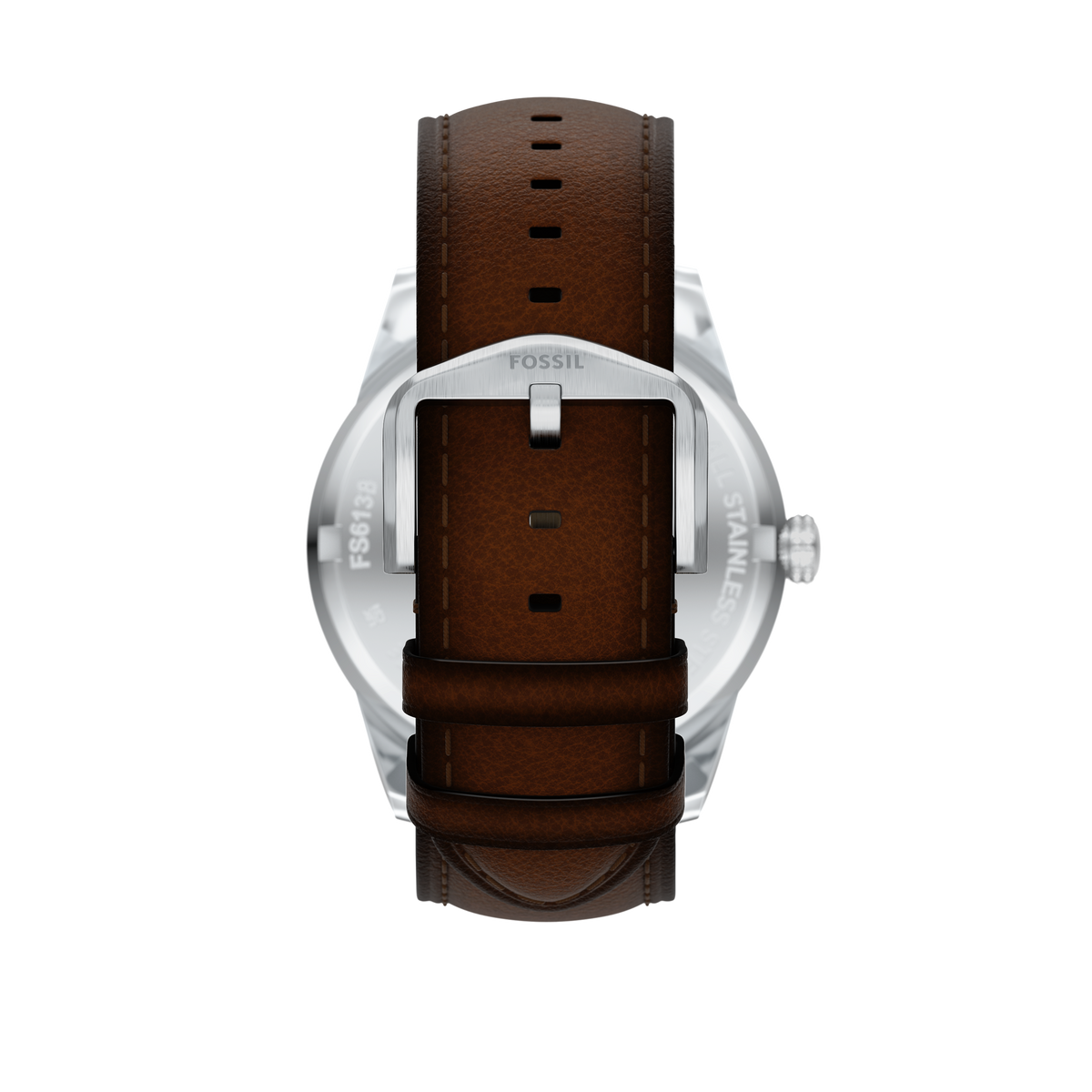 Reloj Análogo Multifunción De Hombre Fossil Pearson Verde, Marrón Y Plateado