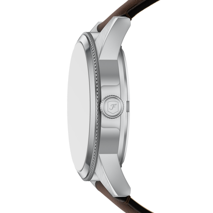 Reloj Análogo Multifunción De Hombre Fossil Pearson Verde, Marrón Y Plateado