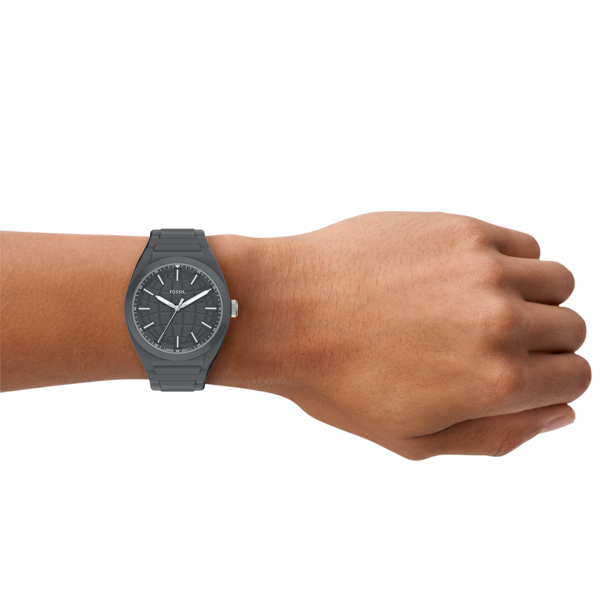 Reloj Análogo De Hombre Fossil Everett Gris
