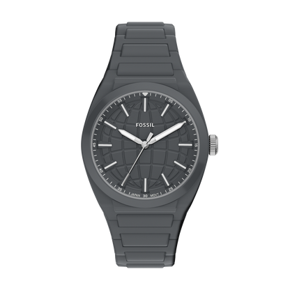 Reloj Análogo De Hombre Fossil Everett Gris
