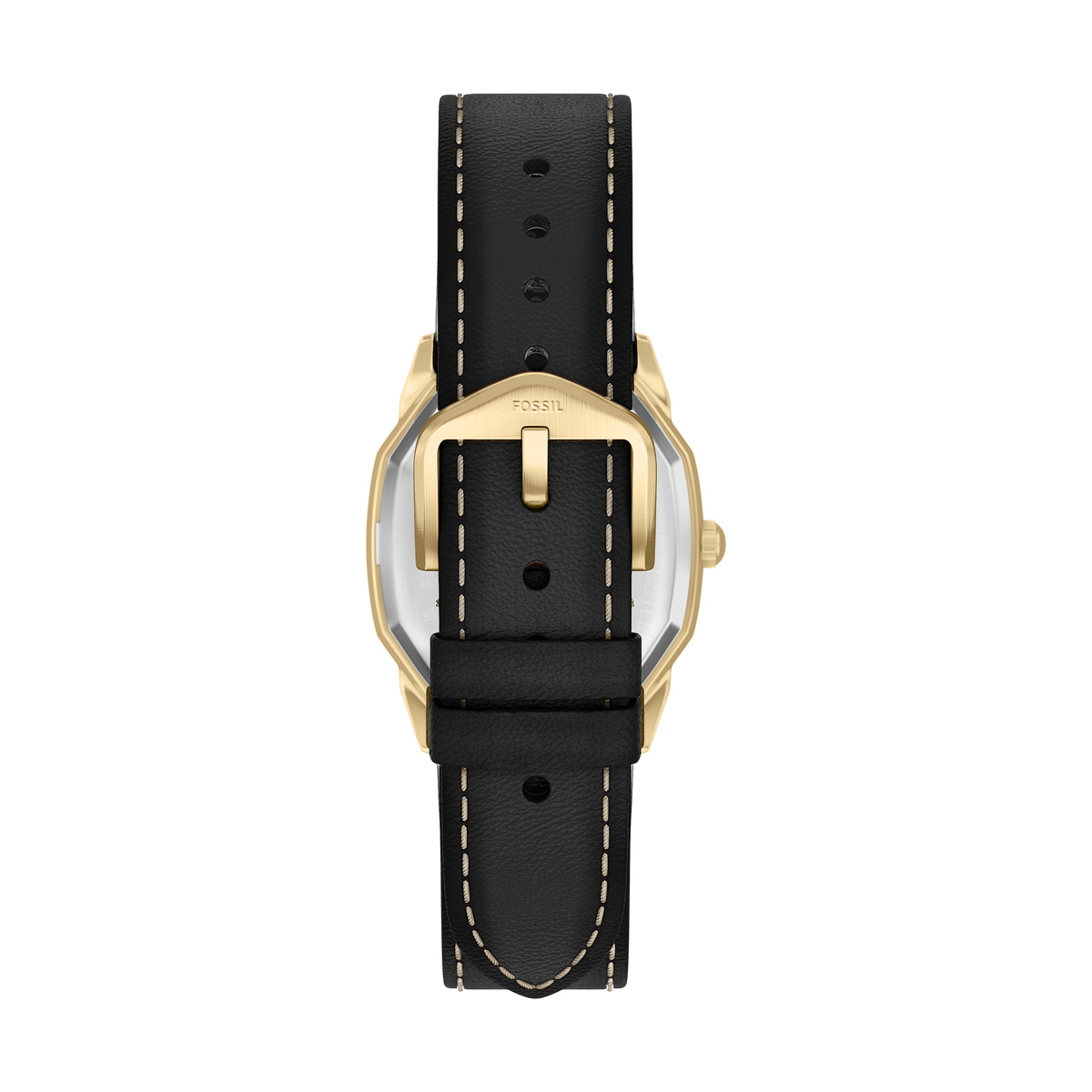 Reloj Análogo De Hombre Fossil Harlow Negro, Crema Y Dorado
