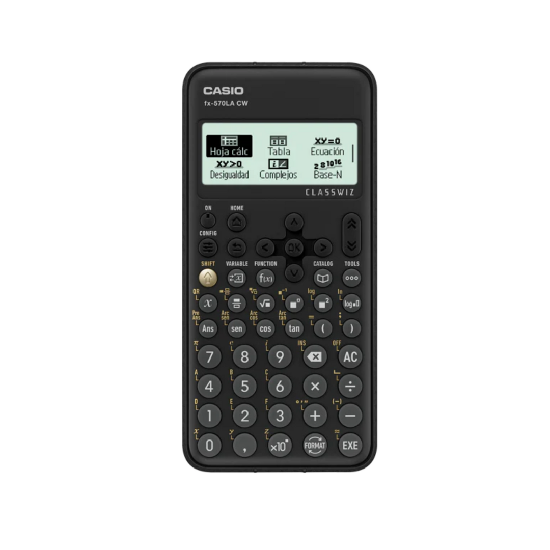 Calculadora Científica Estandar Negra fx-570LA CW