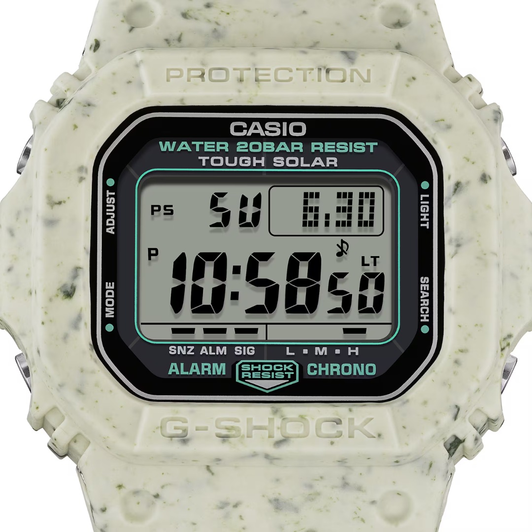 Reloj Digital Casual Crema de Hombre