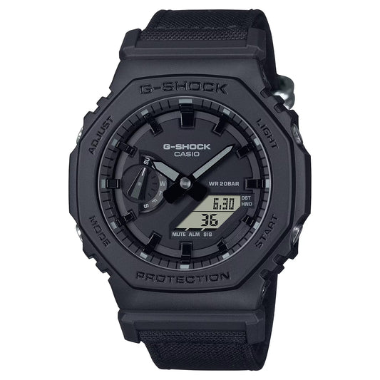 Reloj Análogo-Digital Casual Negro de Hombre