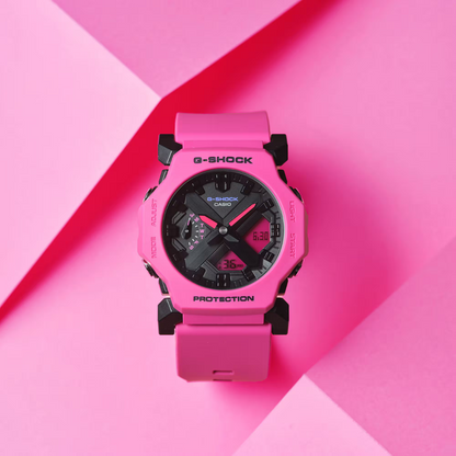 Reloj Análogo Digital Juvenil Rosado de Mujer