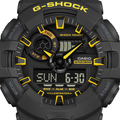 Reloj Análogo-Digital Classic Serie Caution Sport Negro de Hombre