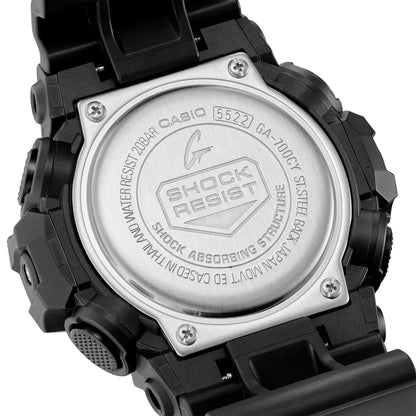Reloj Análogo-Digital Classic Serie Caution Sport Negro de Hombre