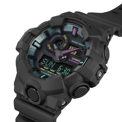 Reloj Análogo Digital Casual Negro de Hombre