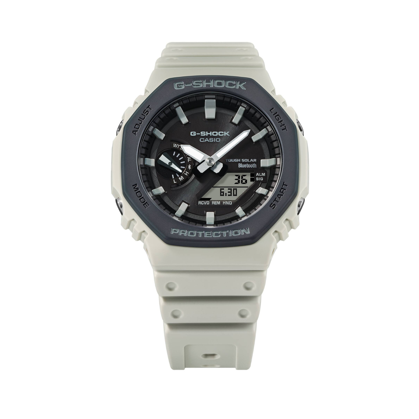 Reloj Análogo Digital Casual Gris de Hombre