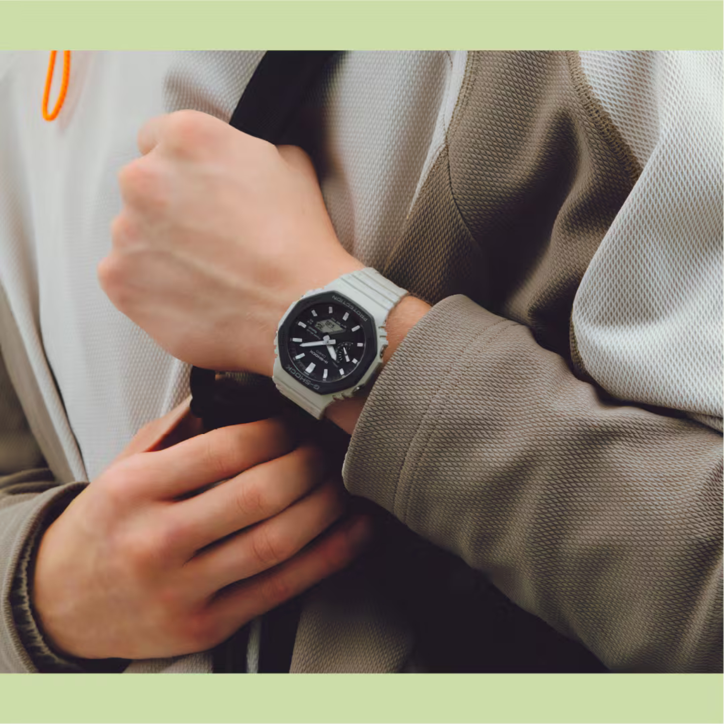 Reloj Análogo Digital Casual Gris de Hombre