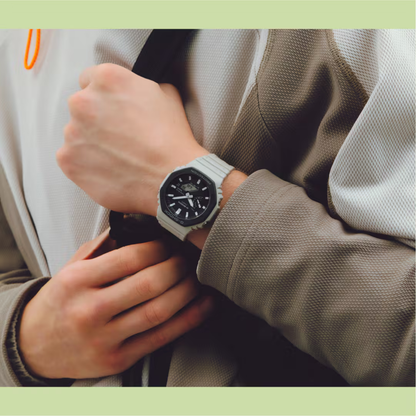 Reloj Análogo Digital Casual Gris de Hombre