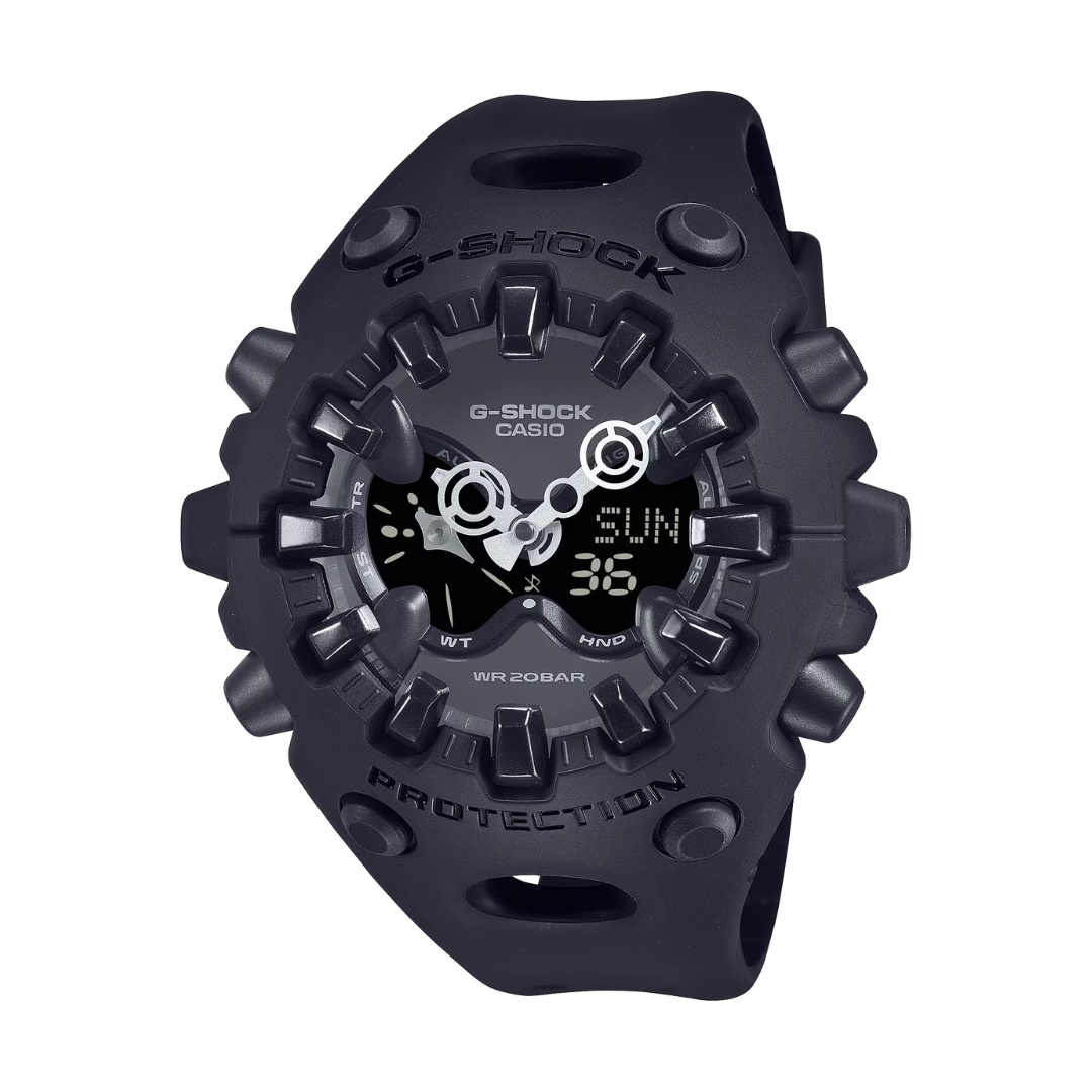 Reloj Análogo Digital Casual/Juvenil Negro de Hombre