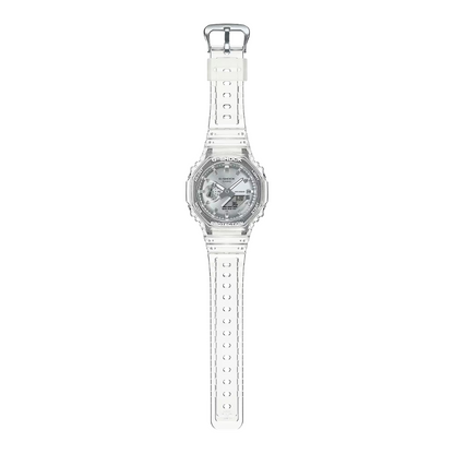 Reloj Análogo Digital Casual Transparente de Hombre