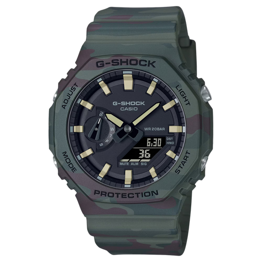 Reloj Análogo-Digital Octagon Carbon Core Casual Naranja de Hombre