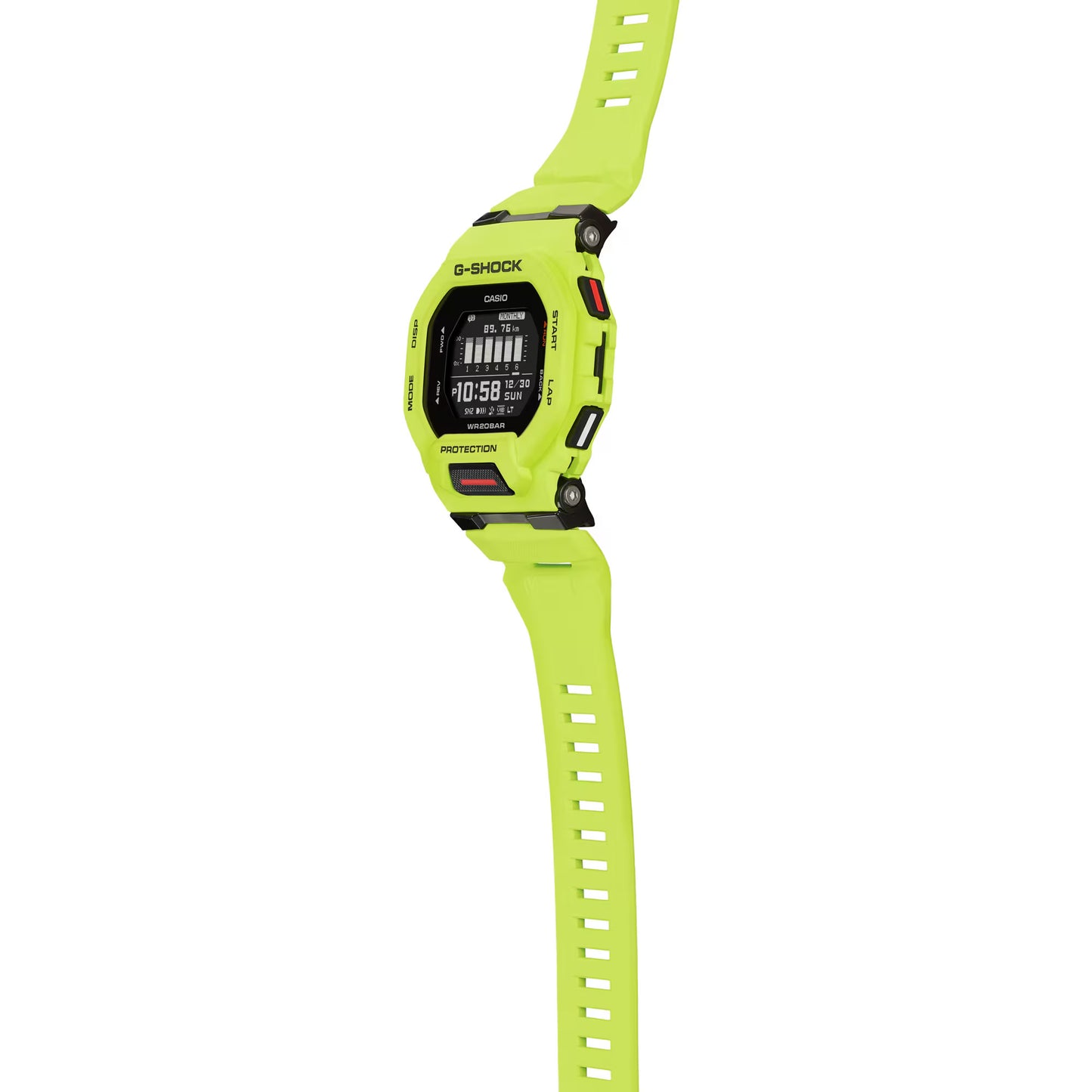 Reloj Digital G-Squad Fitness Move Sport Amarillo de Hombre