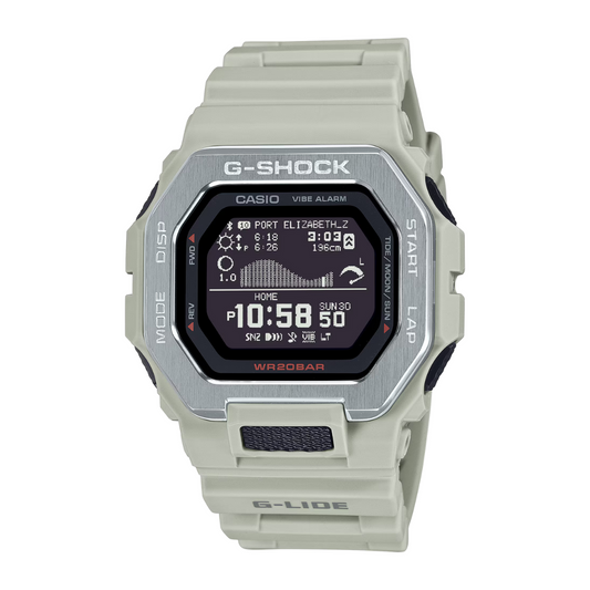 Reloj Digital Sport Crema de Hombre