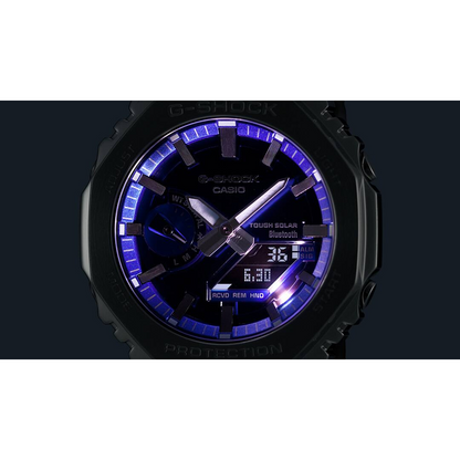 Reloj Análogo Digital Ejecutivo Plateado de Hombre