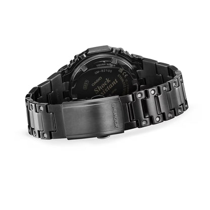 Reloj Análogo-Digital Full Metal Octagon Casual Negro de Hombre