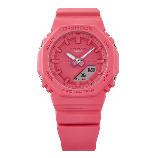 Reloj Análogo-Digital Vintage Rosado de Mujer