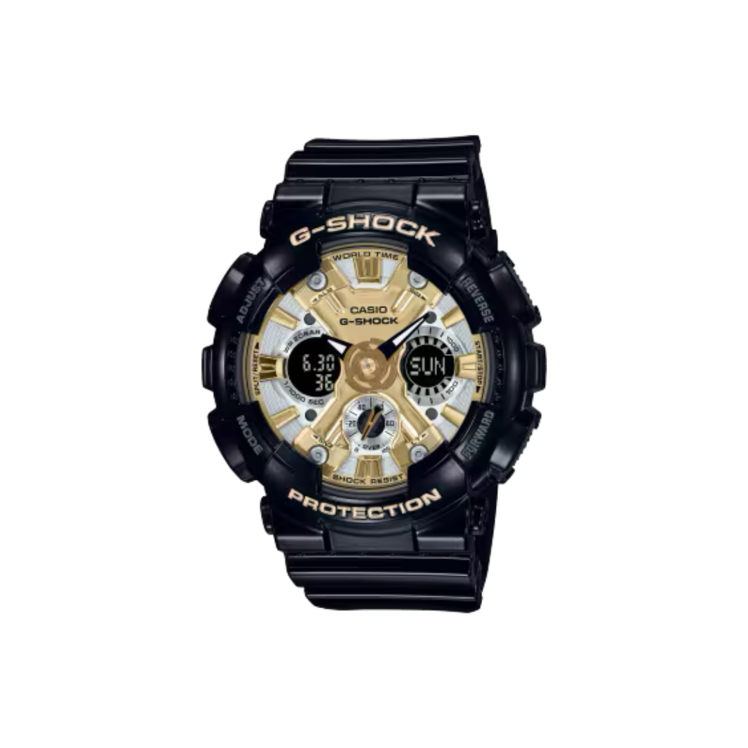 Reloj Análogo Digital Sport Casual Negro de Mujer