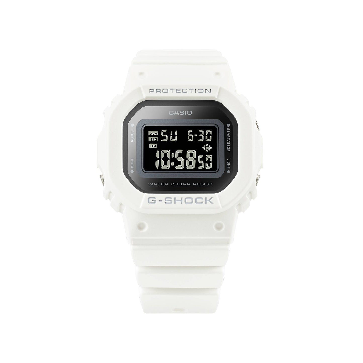 Reloj Digital The Origin Slim Sport Blanco de Mujer