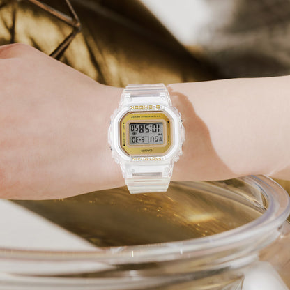 Reloj Digital The Origin Sport Dorado de Mujer