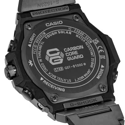 Reloj Análogo Casio G-Shock G-Steel Solar Negro de Hombre