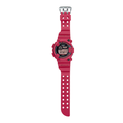 Reloj Digital Frogman Diver Titanium Vintage Rojo de Hombre