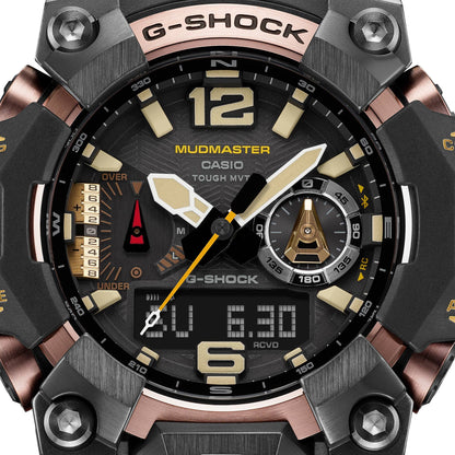 Reloj Análogo-Digital Mudmaster Carbono Sport Dorado de Hombre