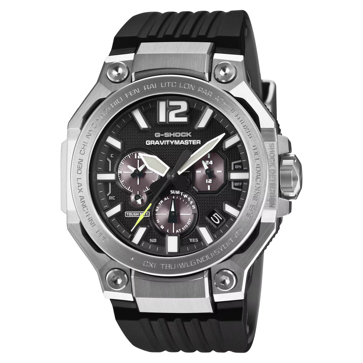 Reloj Análogo Gravitymaster Plateado de Hombre