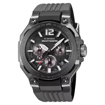 Reloj Análogo Casio G-Shock Gravitymaster Solar Gris y Negro de Hombre