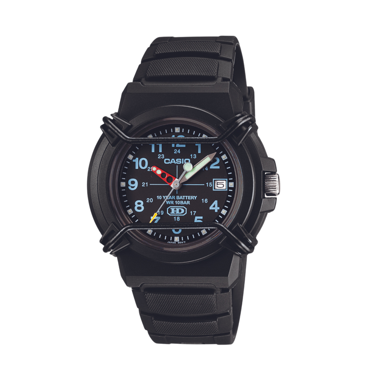 Reloj Análogo Casual Negro de Hombre