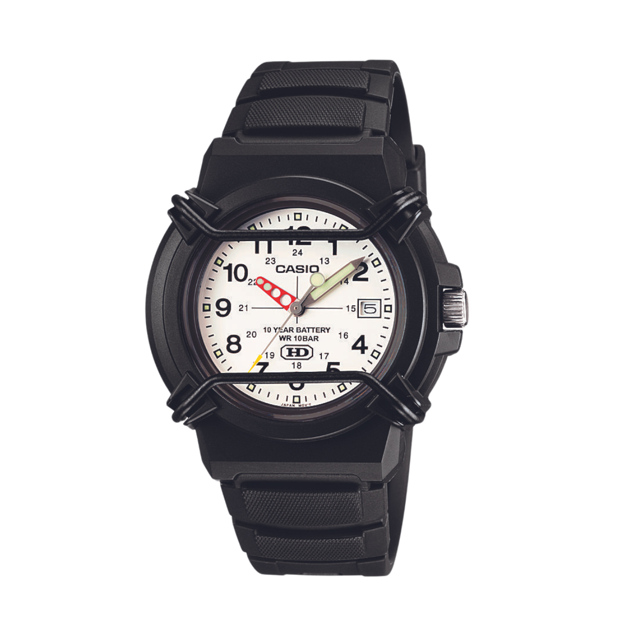 Reloj Análogo Casual Negro de Hombre