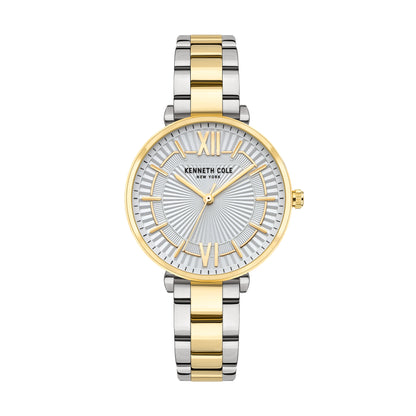 Reloj Análogo Juvenil Dorado de Mujer